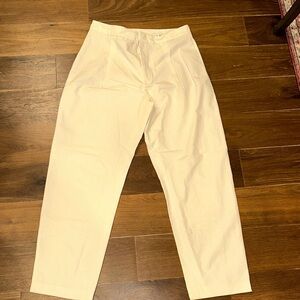 Zara Women's Cream Chinos